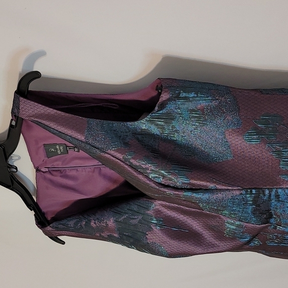 ADRIANNA Papell Flora Jacquard Dress - Picture 3 of 14